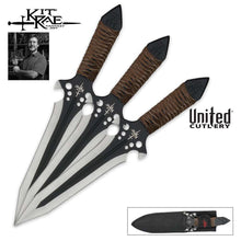 Load image into Gallery viewer, Kit Rae Hell Hawk Throwing Knife Set