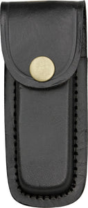 Black Leather 4 inch Belt Sheath