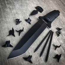 Load image into Gallery viewer, Black Legion Ninja Survival Knife Kit