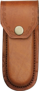 Brown Leather Knife Sheath for 5 inch knives