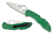 Load image into Gallery viewer, Delica 4 Green Pocket Knife