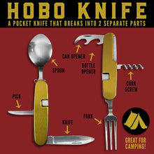 Load image into Gallery viewer, Hobo Knife Camping Multi-tool