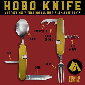 Hobo Knife Camping Multi-tool