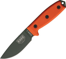 Load image into Gallery viewer, ESEE - Model 3 High Carbon with Orange G10 Grip
