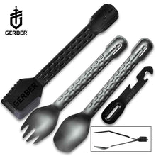 Load image into Gallery viewer, Gerber Compleat Multitool Camping Utensils