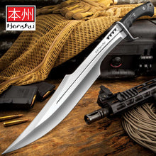 Load image into Gallery viewer, Honshu Spartan Sword And Sheath, Full Tang 23&quot; Tactical Sword