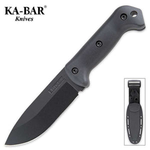 KA-BAR Becker BK2 Companion PlainEdge Blade Knife with Sheath