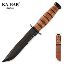 Load image into Gallery viewer, KaBar US Military Army Knife
