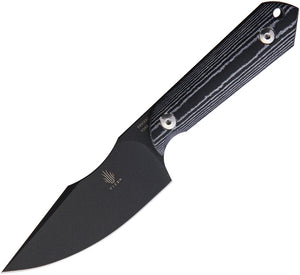 Kizer Harpoon Micarta Black Fixed Blade