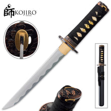 Load image into Gallery viewer, Kojiro Tanto Sword Ebony - Samurai Style