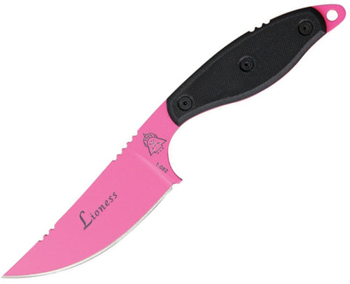 Lioness Fixed Blade Knife - Pink