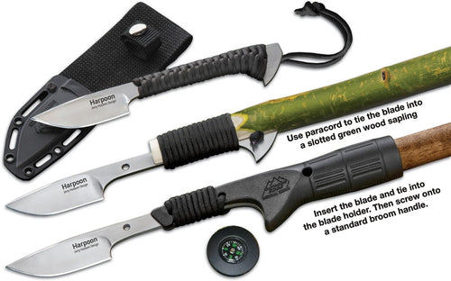 Outdoor Edge Harpoon: Survival Knife and Spear