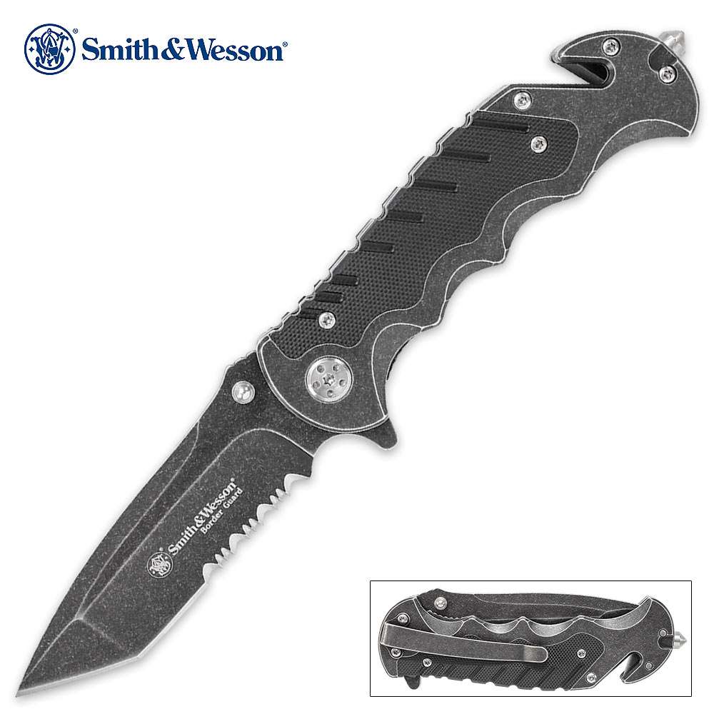 Smith And Wesson Border Guard Pocket Knife