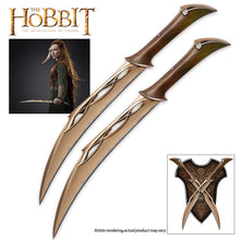 Load image into Gallery viewer, The Desolation of Smaug- Fighting Knives of Tauriel