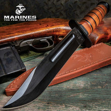 Load image into Gallery viewer, USMC Combat Fighter Fixed Blade Knife