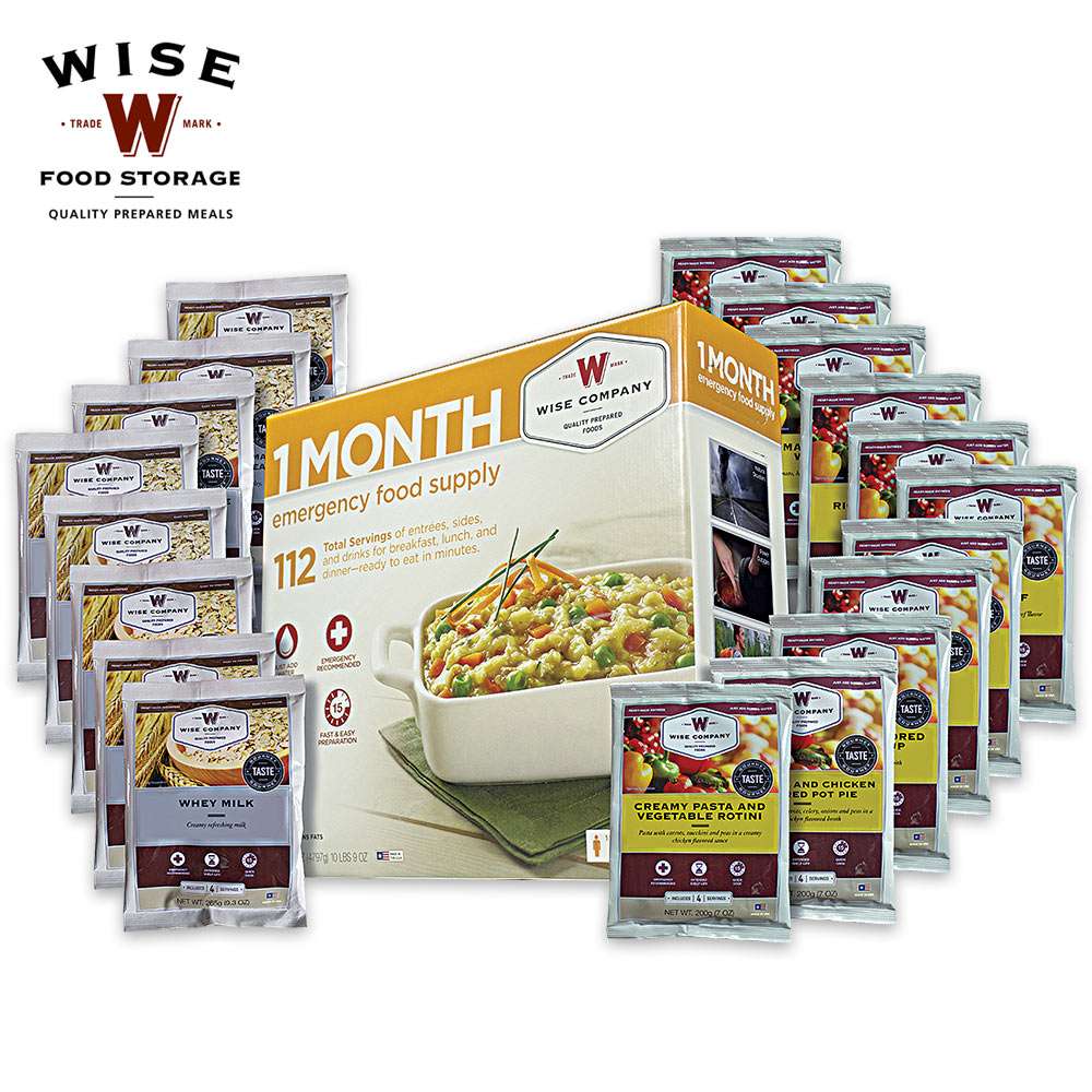 Wise Single Person One-Month Emergency Food Supply
